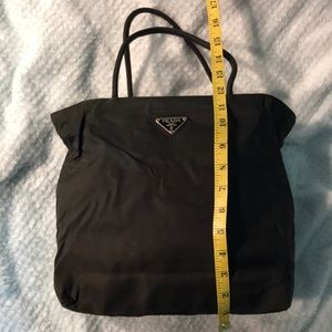 Vintage Prada Black Tote (small)